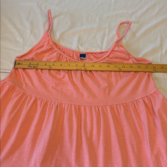 Old Navy Tiered Pink Casual Dress - Size Large - Picture 5 of 7